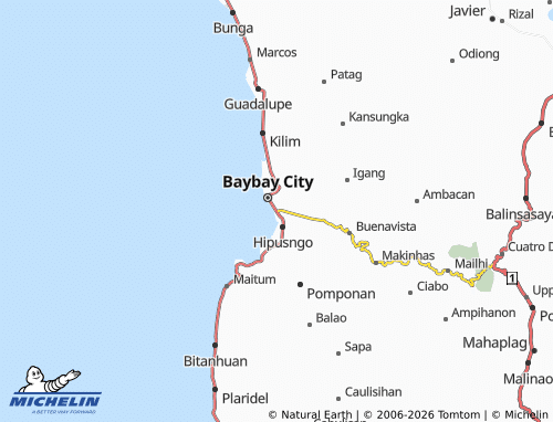 Mappa MICHELIN Poblacion Zone 16 - ViaMichelin