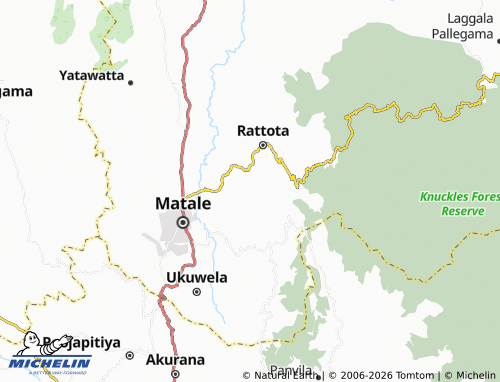 Mappa MICHELIN Bogambara - ViaMichelin