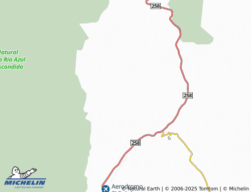MICHELIN Mallín Ahogado map - ViaMichelin