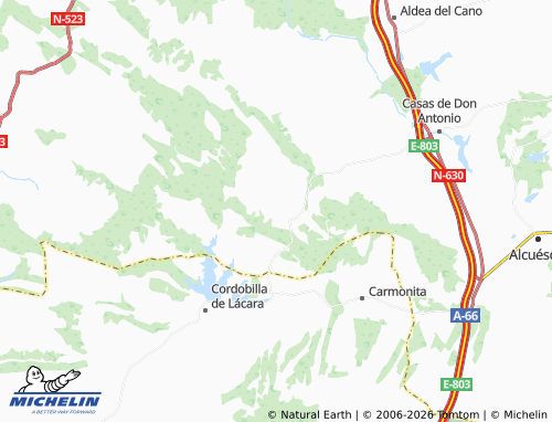 Carte MICHELIN Rincón de Ballesteros - ViaMichelin