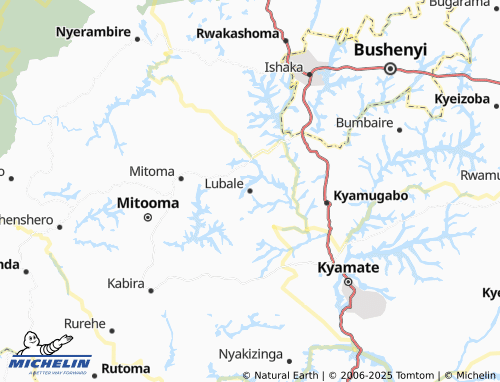 MICHELIN Lubale map - ViaMichelin