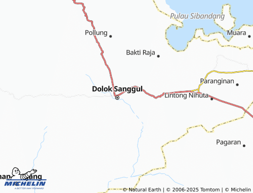 MICHELIN Pasaribu map - ViaMichelin