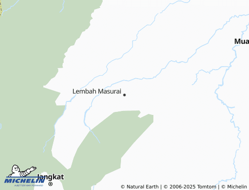MICHELIN Lembah Masurai map - ViaMichelin
