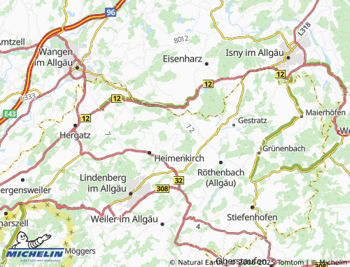 MICHELIN Wolfertshofen map - ViaMichelin