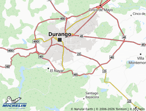 MICHELIN Aranzazú II map - ViaMichelin