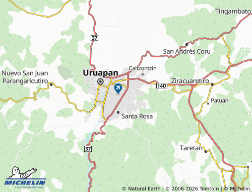 Mapa MICHELIN Infonavit Rosa de Castilla - ViaMichelin