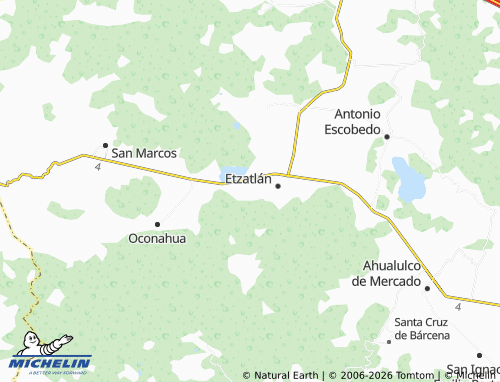 MICHELIN Palo Verde map - ViaMichelin