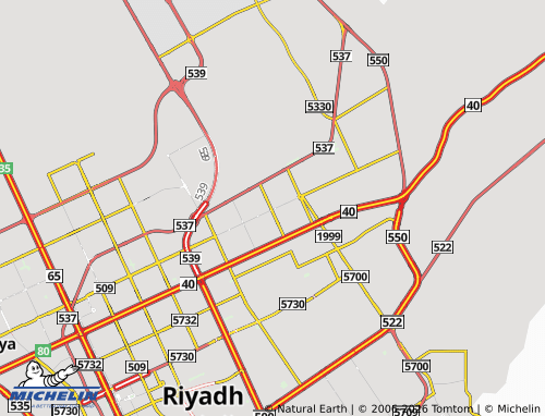 MICHELIN Al Munisiyah map - ViaMichelin