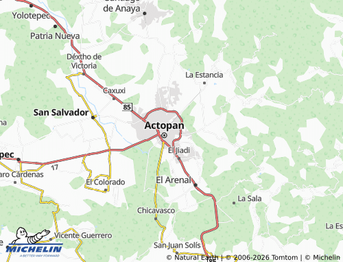 Mappa MICHELIN Floresta - ViaMichelin