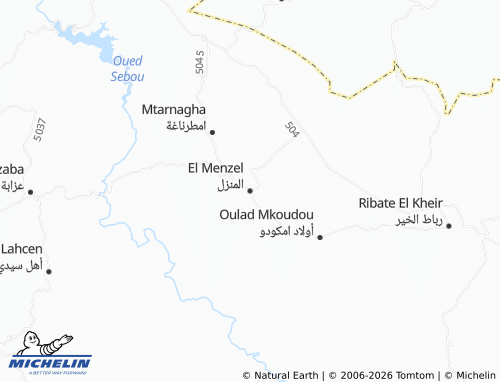 MICHELIN al-Manzil map - ViaMichelin