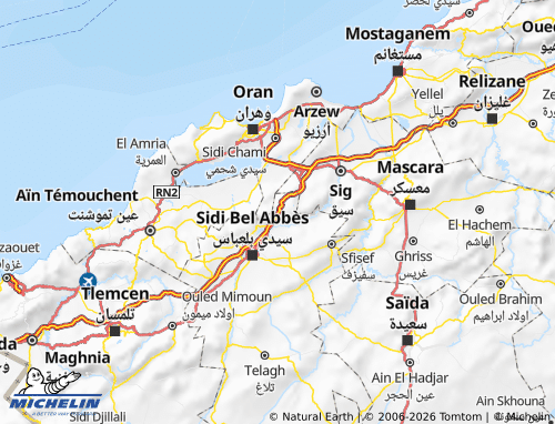 MICHELIN Ayn al-Bard map - ViaMichelin