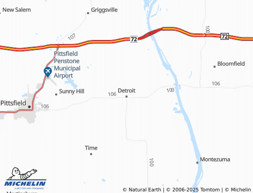 MICHELIN Detroit map - ViaMichelin