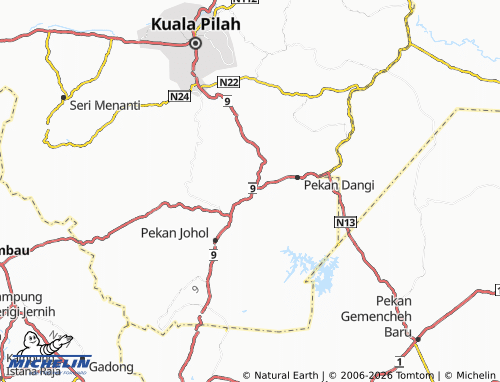 Mappa MICHELIN Kampung Tering - ViaMichelin