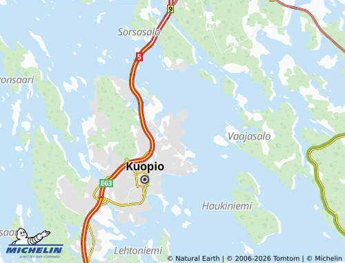 Carte MICHELIN Kelloniemi - ViaMichelin