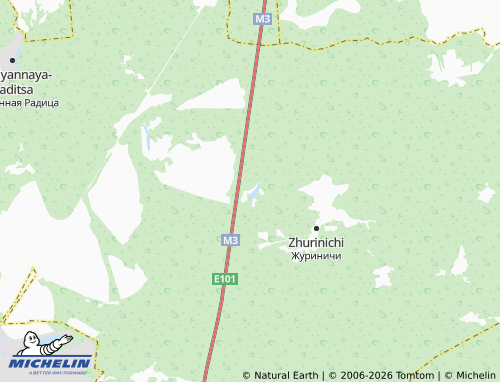 Carte MICHELIN Bezhan' - ViaMichelin