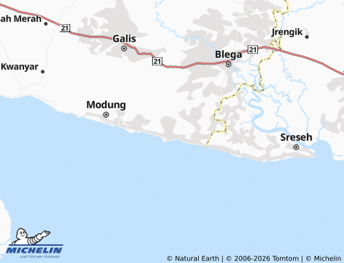Mapa MICHELIN Pangpajung - ViaMichelin