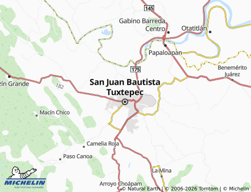 Mappa MICHELIN San Antonio Primera Etapa - ViaMichelin