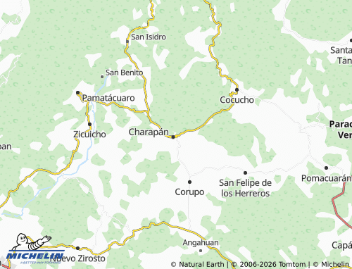Mappa MICHELIN San Miguel - ViaMichelin