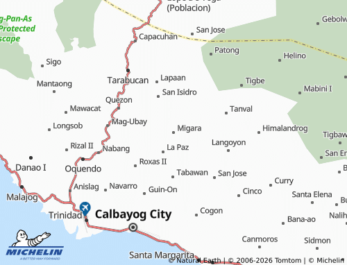 MICHELIN Migara map - ViaMichelin