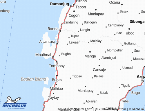 MICHELIN Batadbatad map - ViaMichelin