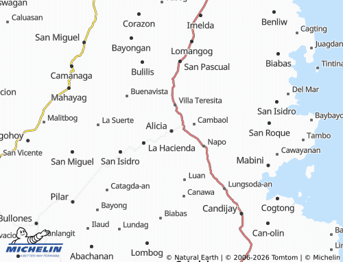 Mappa MICHELIN Alicia - ViaMichelin