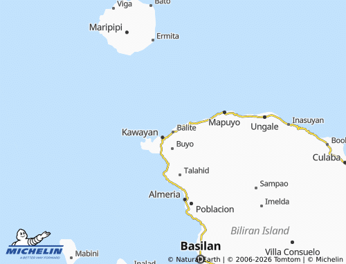 MICHELIN Balite map - ViaMichelin
