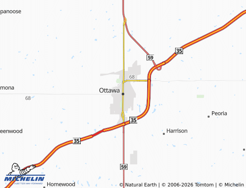 Mapa MICHELIN Ottawa - ViaMichelin