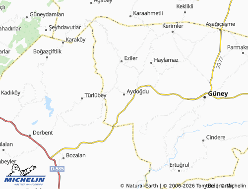 Mappa MICHELIN Aydoğdu - ViaMichelin