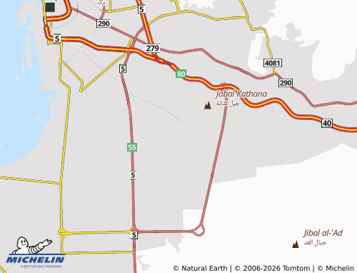 Carte MICHELIN al-Huda - ViaMichelin