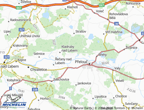 Mappa MICHELIN Semín - ViaMichelin