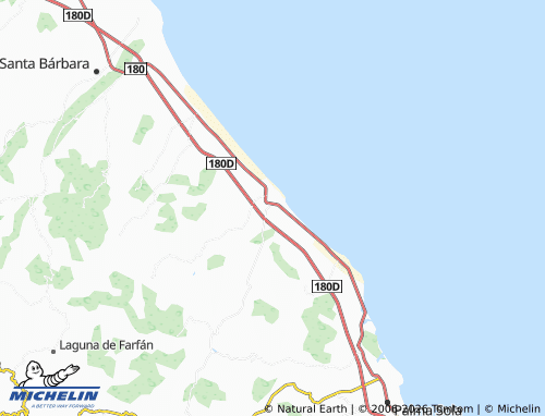 Mapa MICHELIN San Pedro - ViaMichelin