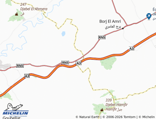 Mappa MICHELIN Awlad Alayah - ViaMichelin