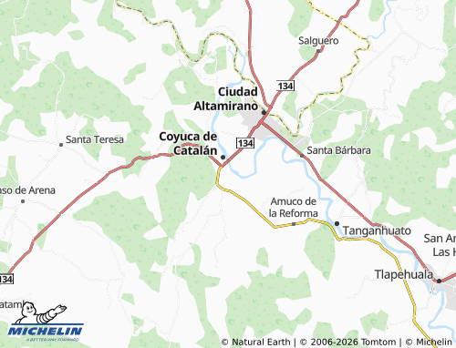MICHELIN San Antonio map - ViaMichelin