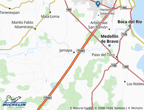 Mappa MICHELIN Las Flores - ViaMichelin