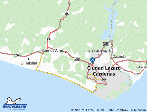 Mapa MICHELIN Puerto Nuevo - ViaMichelin
