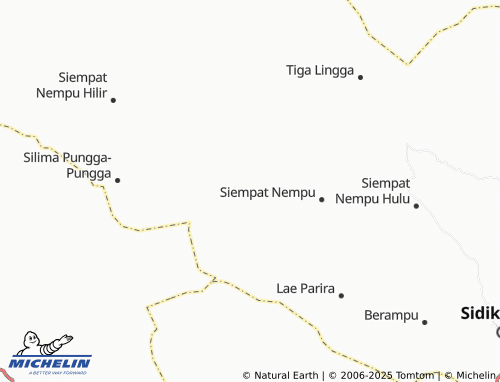 MICHELIN Siratah map - ViaMichelin