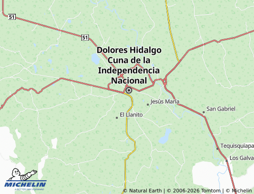 MICHELIN Cocomacán map - ViaMichelin
