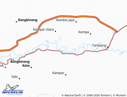 MICHELIN Ranah map - ViaMichelin