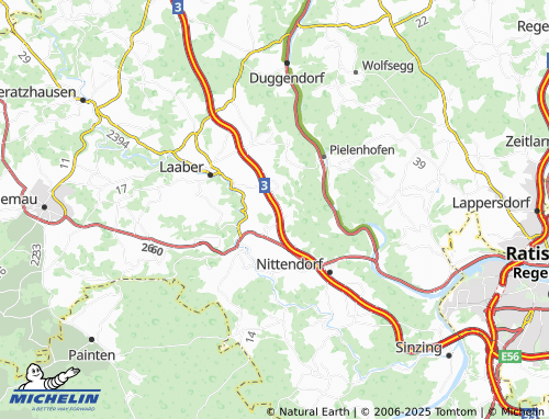 Mapa MICHELIN Weißenkirchen - ViaMichelin