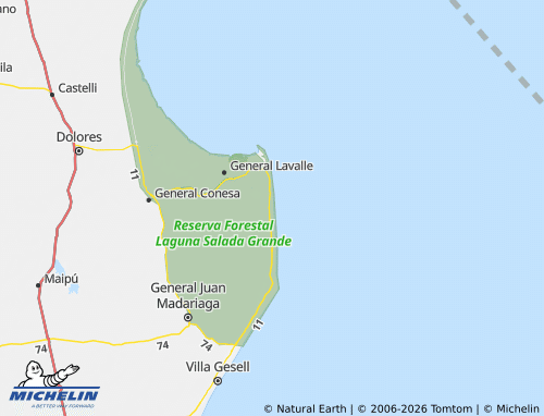 MICHELIN-Landkarte La Costa - ViaMichelin