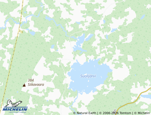 MICHELIN Suolijärvi map - ViaMichelin