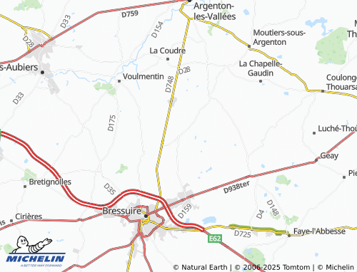 Carte MICHELIN Chambroutet - ViaMichelin