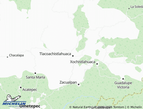 Carte MICHELIN Del Tanque - ViaMichelin