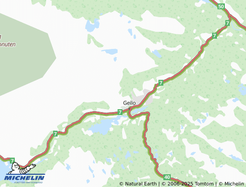MICHELIN Geilohovda map - ViaMichelin