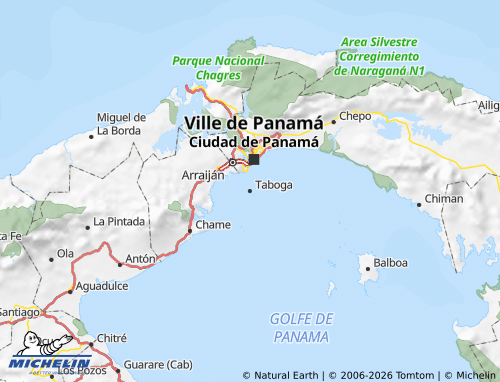 Mapa MICHELIN Taboga - ViaMichelin