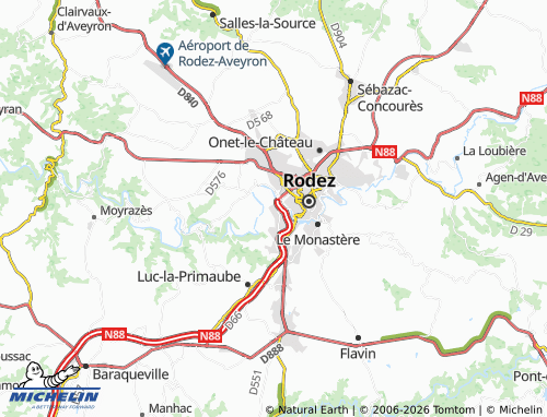 Mapa MICHELIN Olemps - ViaMichelin