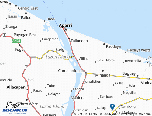 Mappa MICHELIN Catotoran Norte - ViaMichelin