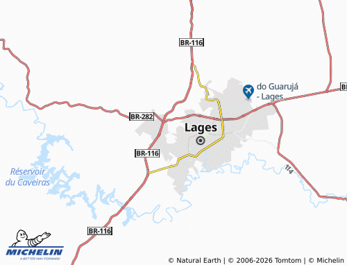Mapa MICHELIN Boqueirão - ViaMichelin