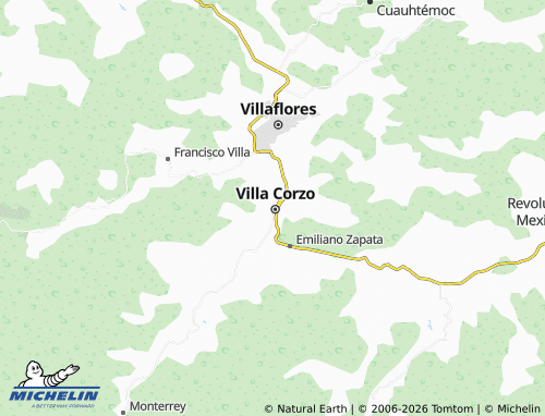 Mapa MICHELIN San Roque - ViaMichelin