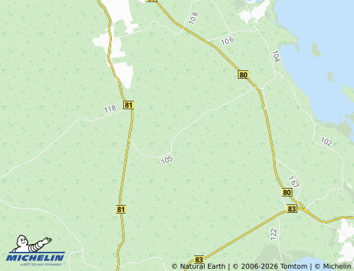 MICHELIN-Landkarte Vilivalla - ViaMichelin